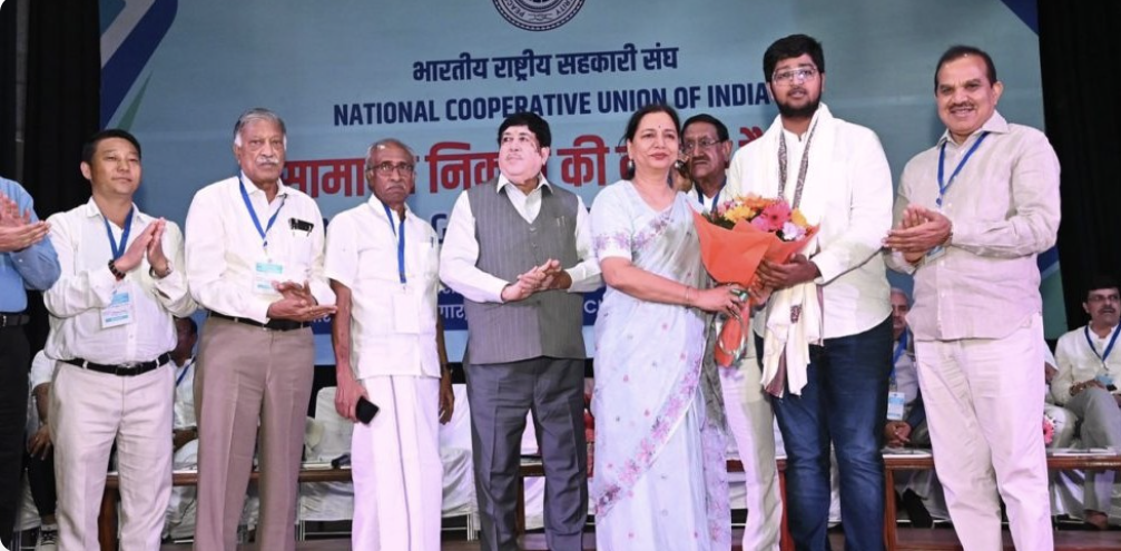 NCUI Felicitates Me as ICA Youth Committee President